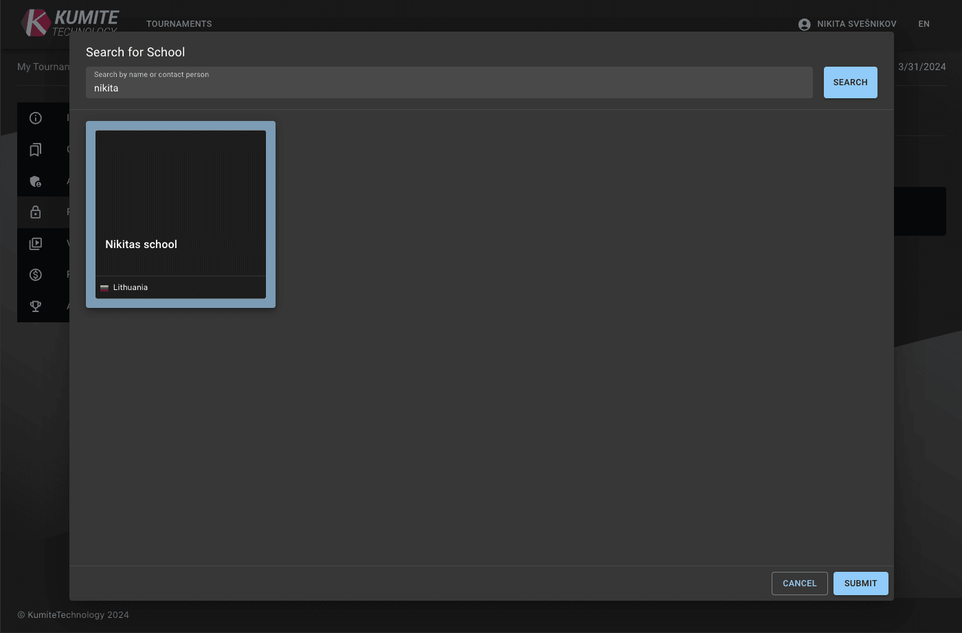 Добавить Школы