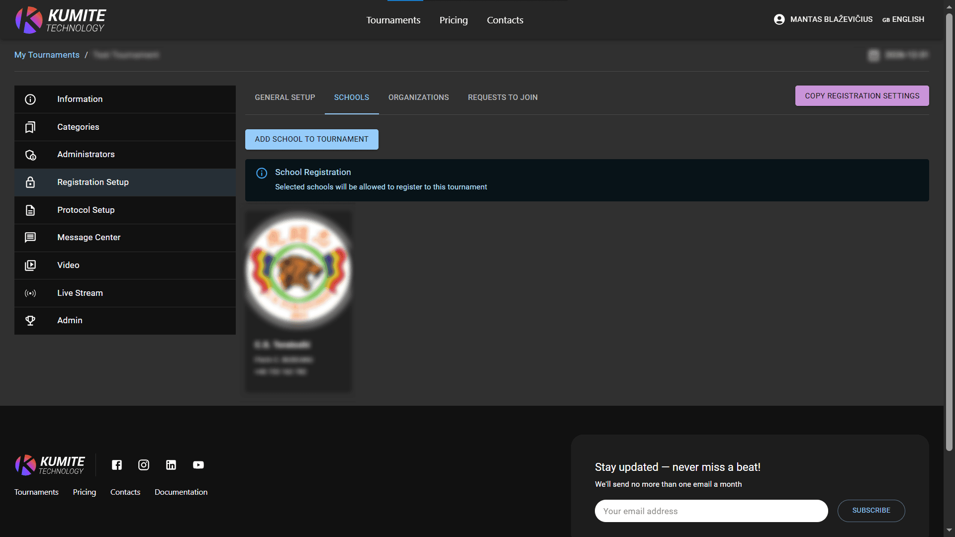 Выбранные Школы