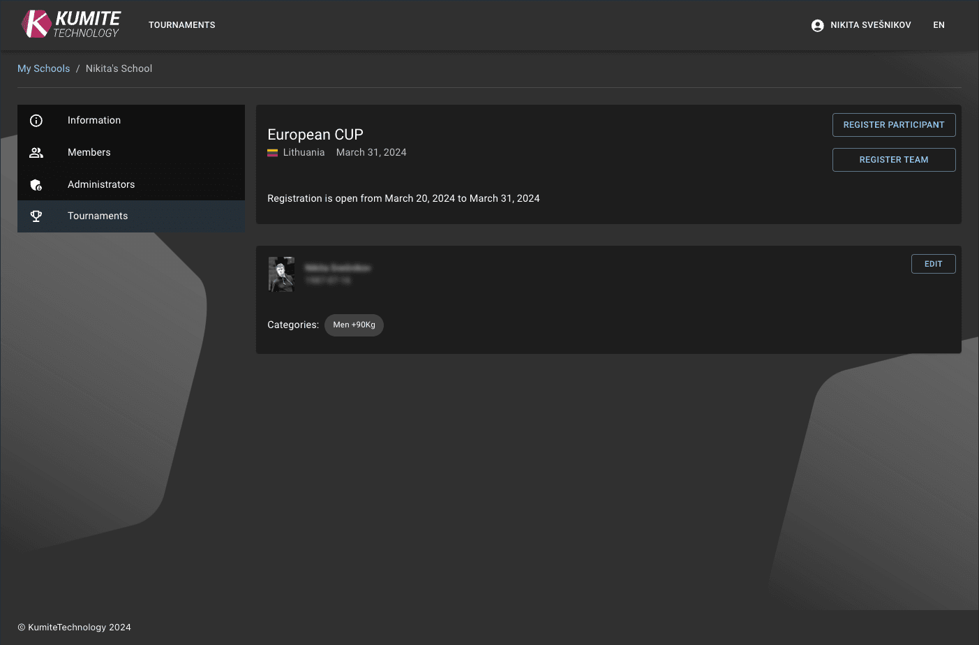 Предварительный Просмотр Регистраций