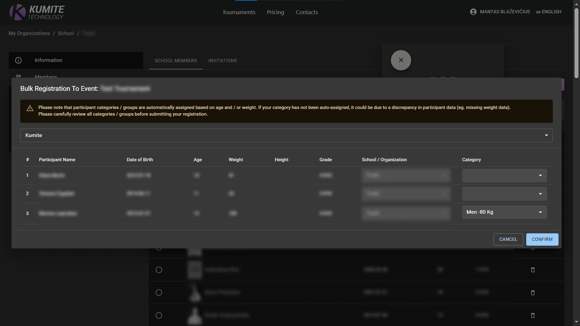 Массовая Регистрация