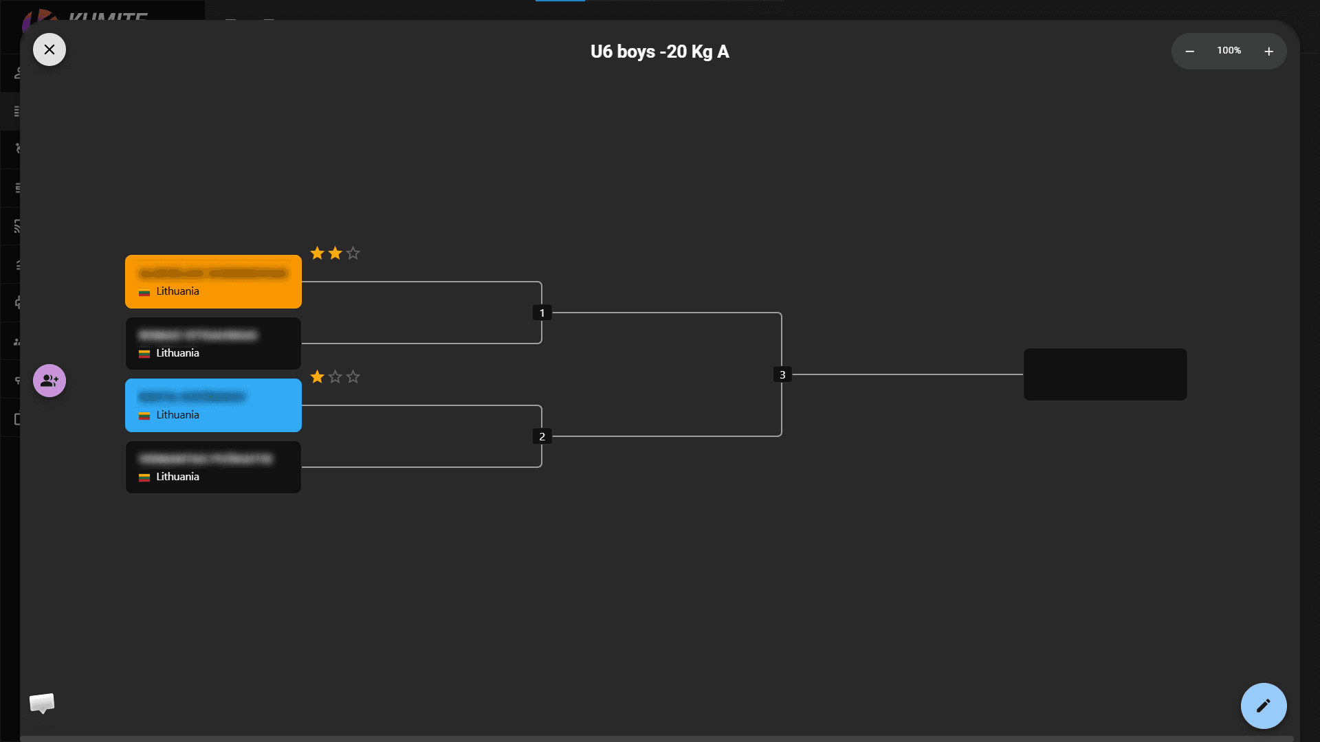 Созданная Жеребьёвка
