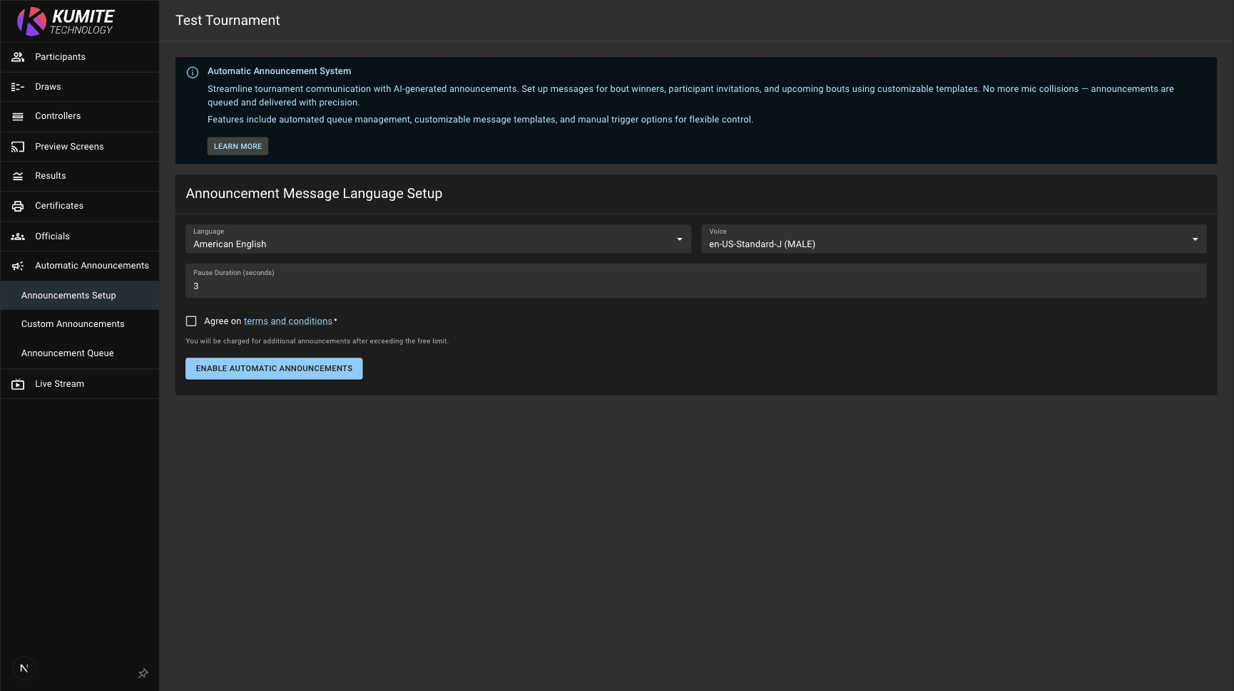 Соглашение об объявлении
