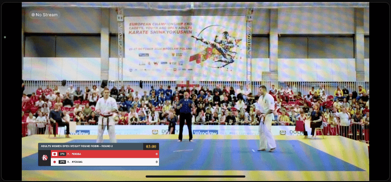 Оверлей контроллера живого стрима