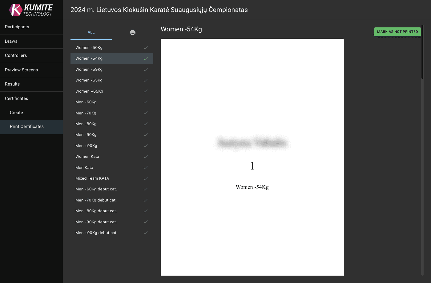 Отметить как напечатанные